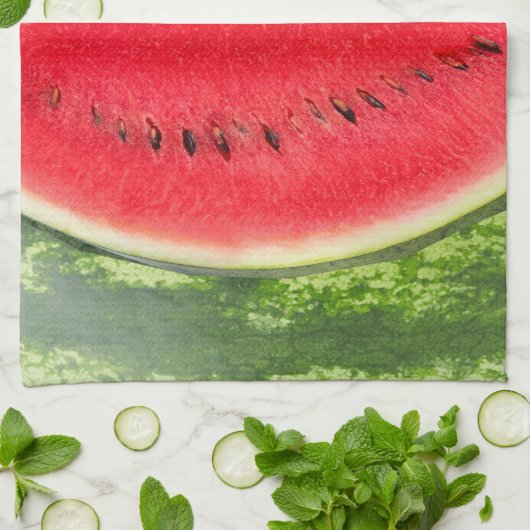 スイカ – キッチンタオル (折り畳み)