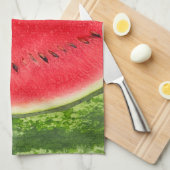 スイカ –  キッチンタオル (四つ折り)