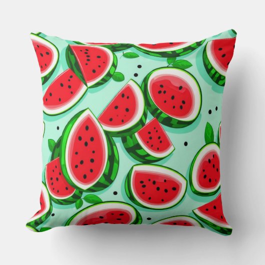 スイカ クッション (正面)