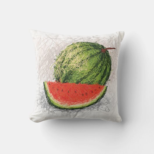 スイカ クッション (正面)