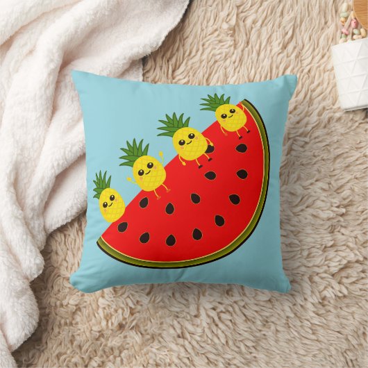 スイカ クッション (ブランケット)