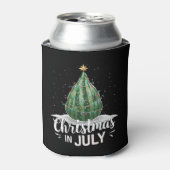 スイカ クリスマスツリー 7月のクリスマス 夏 缶クーラー (缶正面)