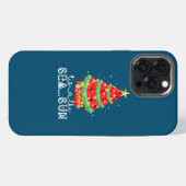 スイカ クリスマス ツリー 楽しい iPhoneケース (裏面横)