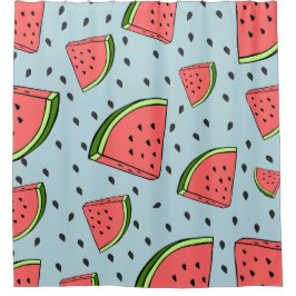 スイカ シャワーカーテン