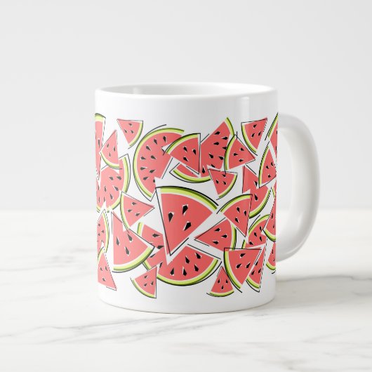 スイカ ジャンボコーヒーマグカップ (正面右)