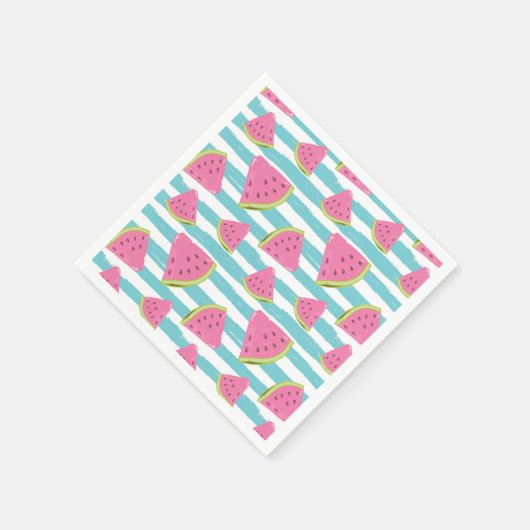 スイカ スタンダードカクテルナプキン (角)