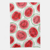 スイカ・スライス・パターン キッチンタオル (縦)