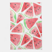 スイカ・スライス・パターン キッチンタオル (縦)