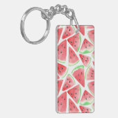 スイカ・スライス・パターン キーホルダー (正面左)