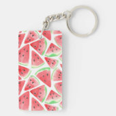 スイカ・スライス・パターン キーホルダー (裏面)