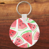 スイカ・スライス・パターン キーホルダー (正面)