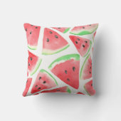スイカ・スライス・パターン クッション (裏面)