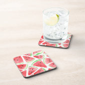 スイカ・スライス・パターン コースター (右側)