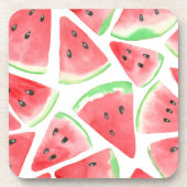 スイカ・スライス・パターン コースター (正面)