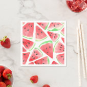 スイカ・スライス・パターン スタンダードカクテルナプキン (インサイチュ)