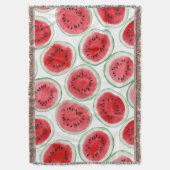 スイカ・スライス・パターン スローブランケット (正面縦)