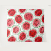 スイカ・スライス・パターン タペストリー (正面(横))