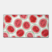 スイカ・スライス・パターン デスクマット (正面)