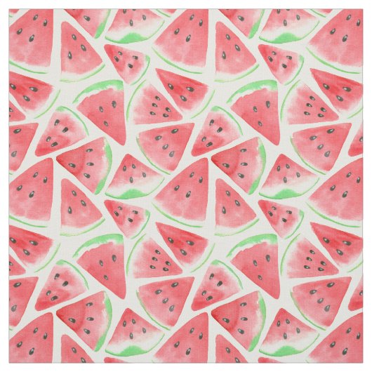 スイカ・スライス・パターン ファブリック (見本)