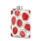 スイカ・スライス・パターン フラスク (左)