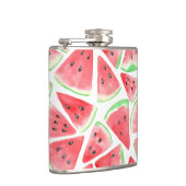 スイカ・スライス・パターン フラスク (右)