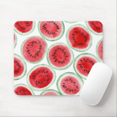 スイカ・スライス・パターン マウスパッド (マウス)