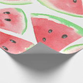 スイカ・スライス・パターン ラッピングペーパー (角)