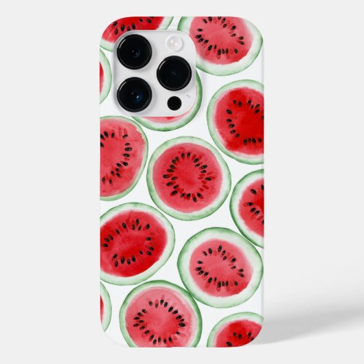スイカ・スライス・パターン Case-Mate iPhoneケース (裏面)