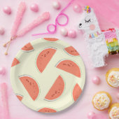 スイカ・スライス ペーパープレート (パーティー)