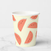 スイカ・スライス 紙コップ (裏面)