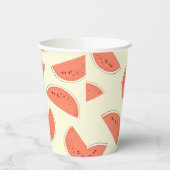 スイカ・スライス 紙コップ (左)