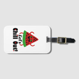 🍉スイカ❤️ダンス&チル😋 ラゲッジタグ