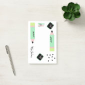 スイカ テーマ 教師 名前 4x6 ポストイット (オフィス)