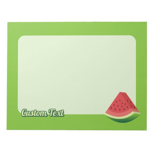 スイカ ノートパッド (正面)