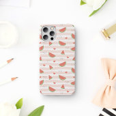 スイカ、ハート、ストライプ夏のパターン Case-Mate iPhoneケース