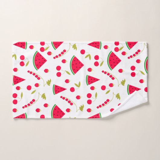 スイカ バスタオルセット (ハンドタオル)