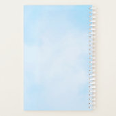 スイカ&パイナップル付きピンクフラミンゴ プランナー手帳 (裏面)