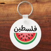 スイカ・パレスチナは無料 キーホルダー (裏面)