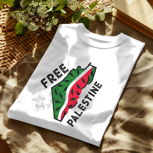 スイカ パレスチナ フリーパレスチナ Tシャツ