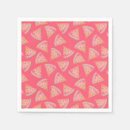 スイカ・ピンク スタンダードカクテルナプキン