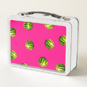 スイカ・ピンク メタルランチボックス (裏面)