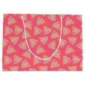スイカ・ピンク ラージペーパーバッグ (裏面)