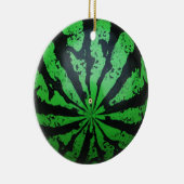 スイカ・フットボール/サッカーボール セラミックオーナメント (右)