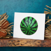 スイカ・フットボール/サッカーボール フォトプラーク (側面)