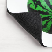 スイカ・フットボール/サッカーボール マウスパッド (コーナー)