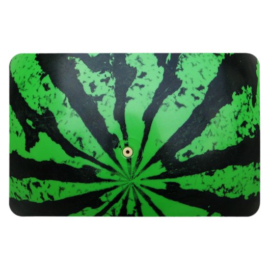 スイカ・フットボール/サッカーボール マグネット (横)