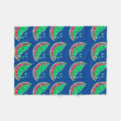 スイカ フリースブランケット (正面(横))