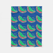 スイカ フリースブランケット (正面)