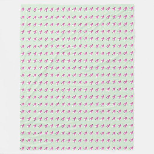 スイカ フリースブランケット (正面)