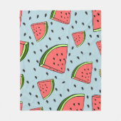 スイカ フリースブランケット (正面)